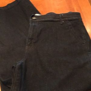 Gap, super high, wide leg trousers jeans, 33